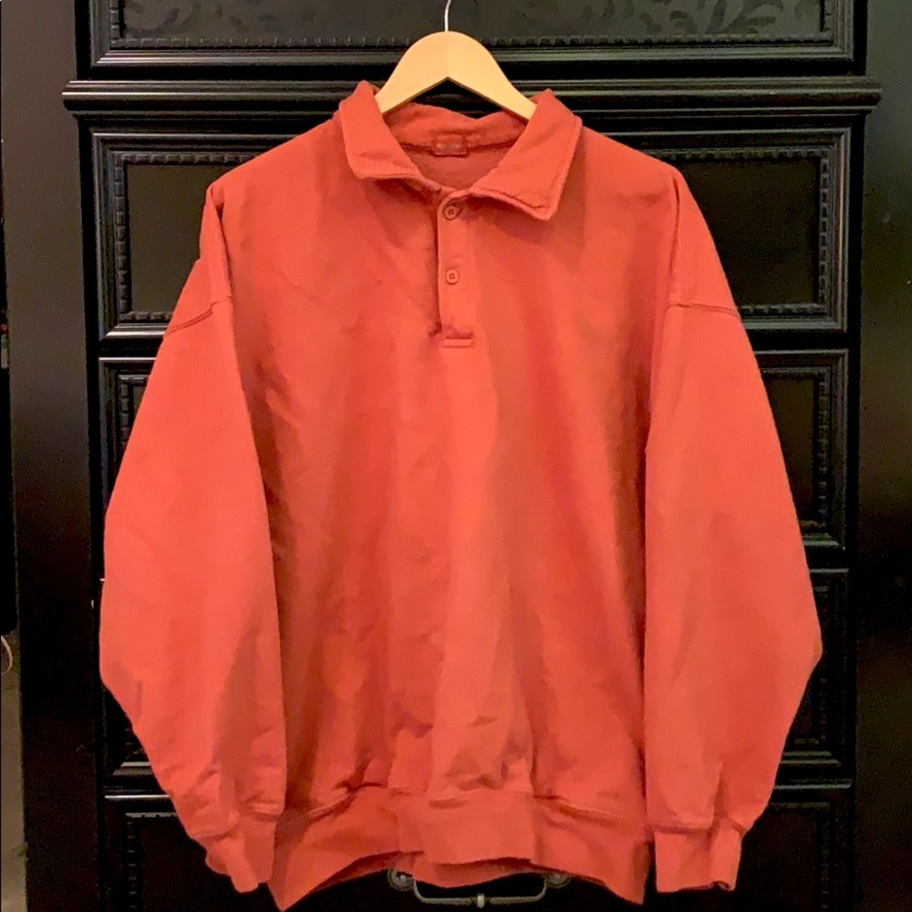 Brandy Melville Oversized Polo Sweatshirt
